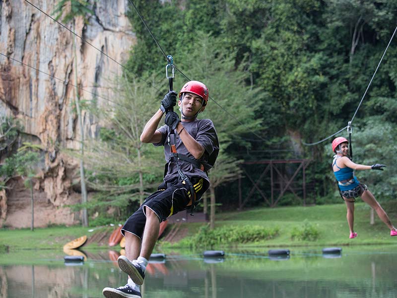 Zip Line - Lost World Adventure Park