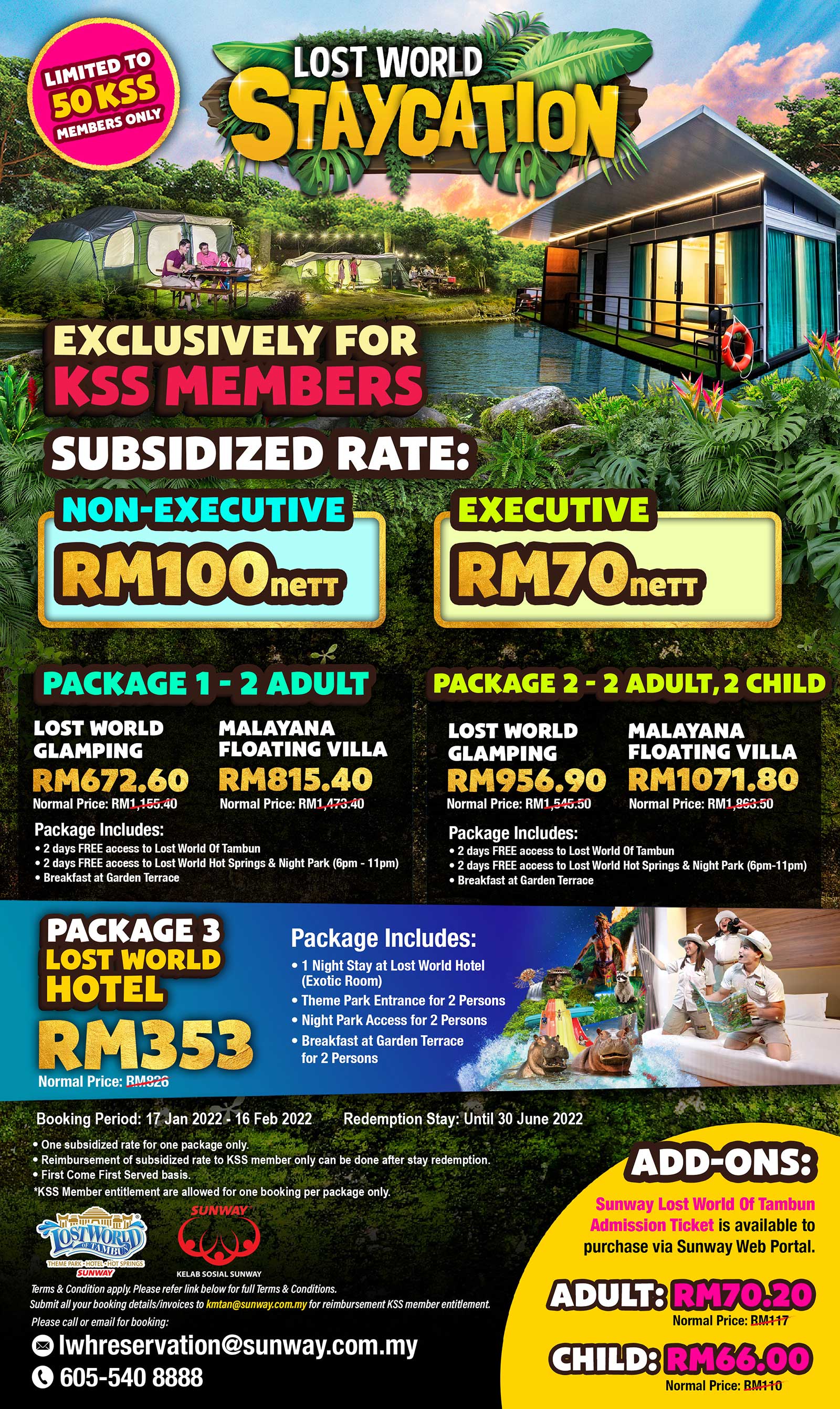 A KSS Hotel Staycation Promo 1 Lost World Of Tambun